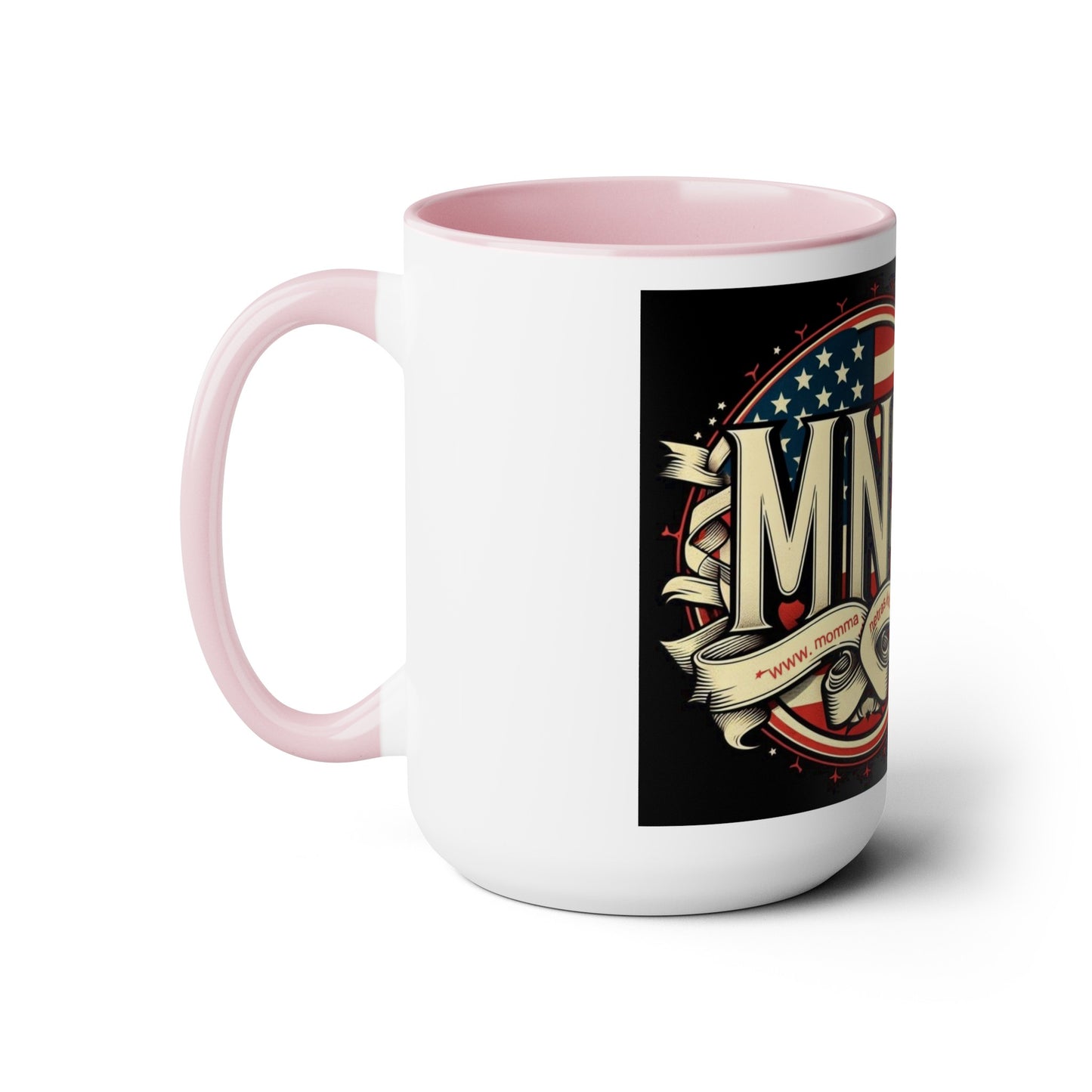 Two-Tone Coffee Mugs, 15oz