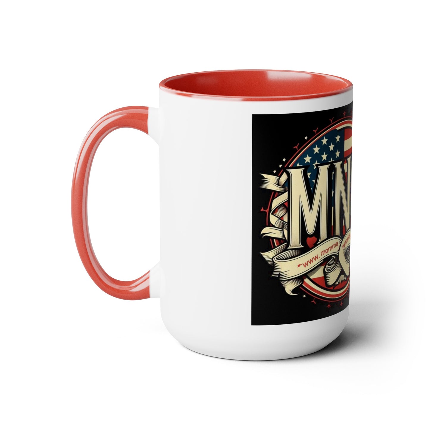 Two-Tone Coffee Mugs, 15oz